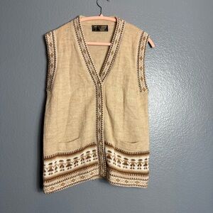 ARTE INKA-BERFASS Alpaca Vest Size L